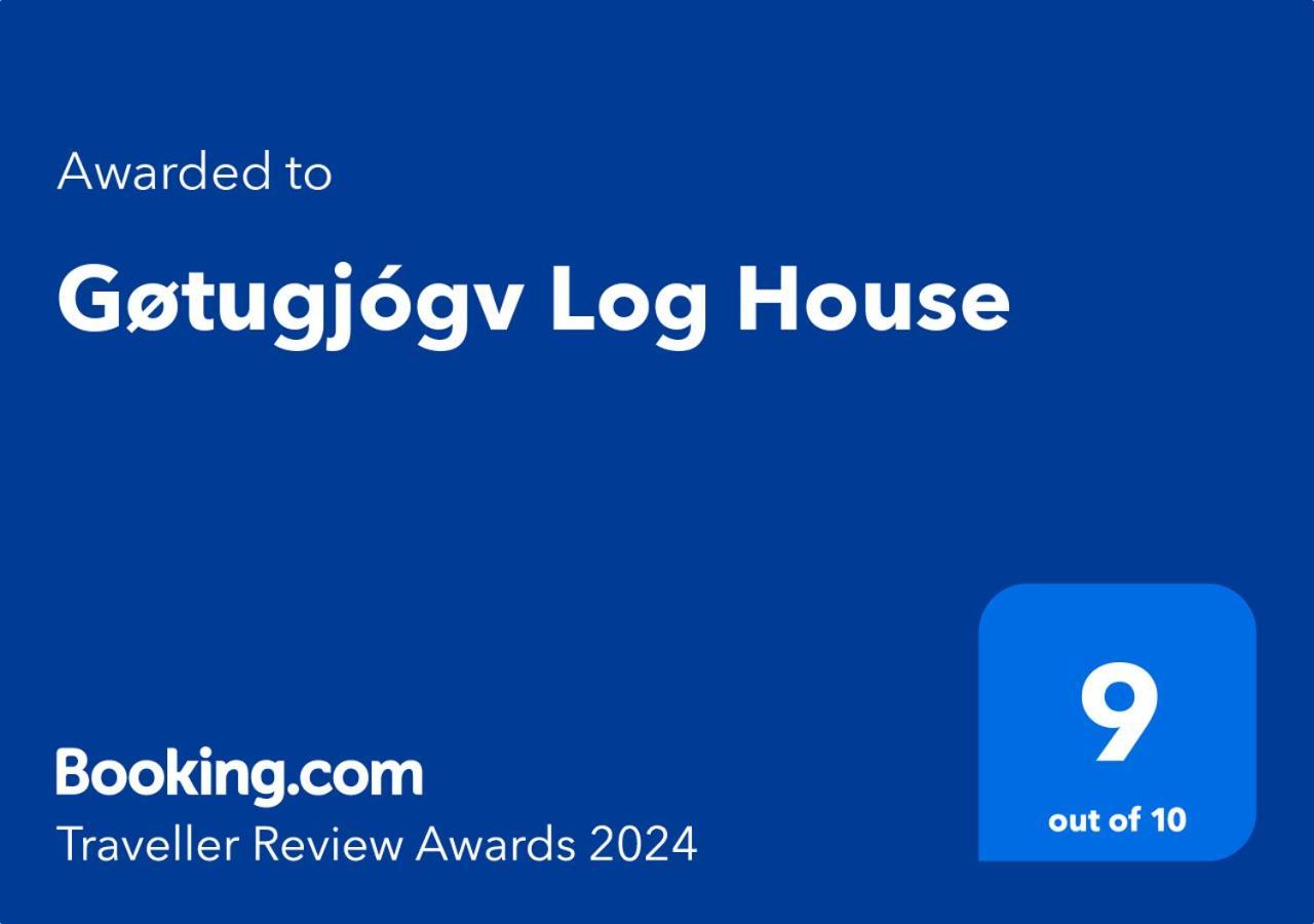 Апартаменты Gotugjogv Log House Экстерьер фото